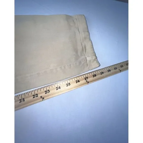 Anthropology Pilcro and the Letterpress Hyphen Chino Pants Khakis Yellow 34x29 - Picture 13 of 14